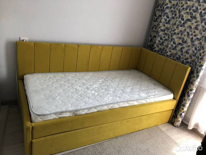 Детская мягкая кроватка подростковая кровать