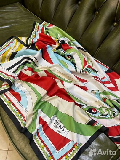 Платок emilio pucci шелк италия