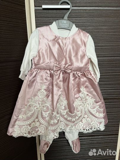 Платье для девочки 74 80
