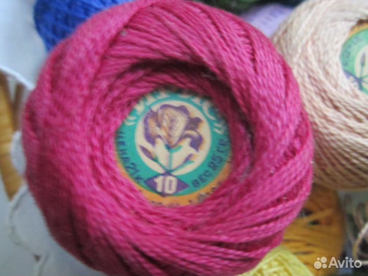 Пряжа СССР. Мулине