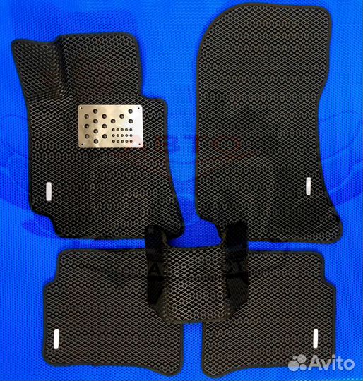 EVA (ева) коврики для Mercedes 2D (без выреза)