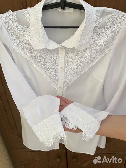 Школьные рубашки для девочки 3 шт