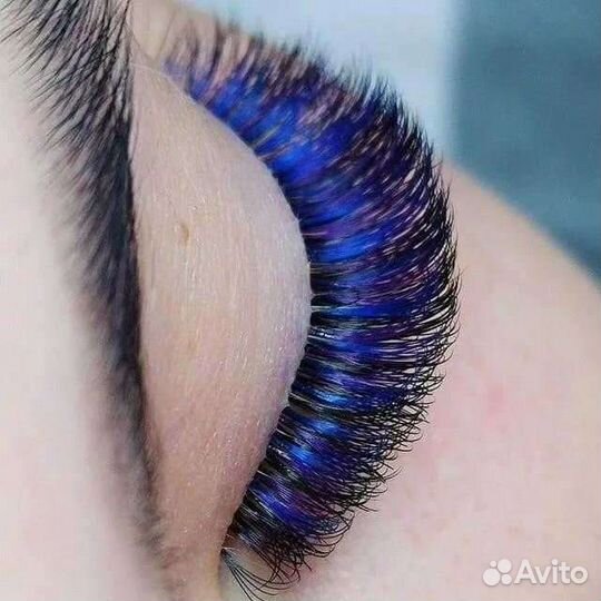 Наращивание ресниц в салоне и обучение