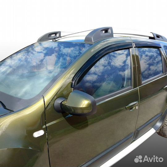 Дефлекторы окон (Ветровики) 4 шт renault DUS