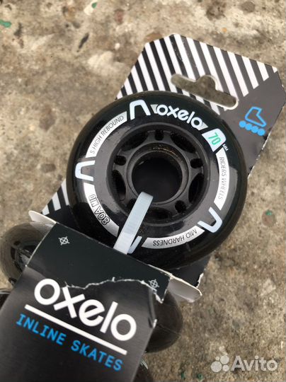 Колеса для детских фитнес-роликов 4 шт. 70 мм 80A