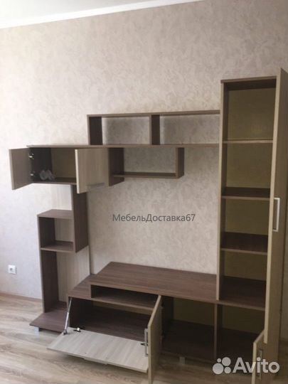 Стенка Диско шимо темный/светлый, наличие