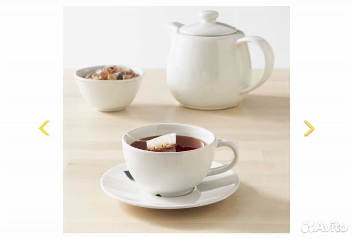 Чашка чайная с блюдцем