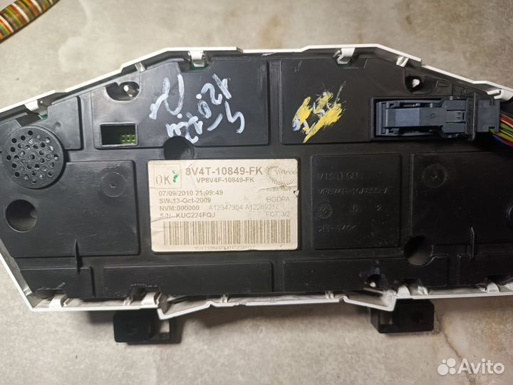 Панель приборов ford focus 2 рестайлинг