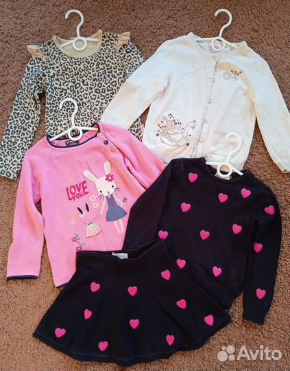 Вещи пакетом на девочку