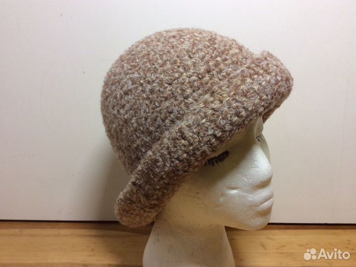 Компактная шляпка гречишного цвета, 53-56, арт 299