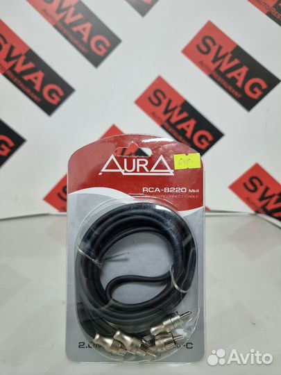 Межблочный RCA кабель 2 канала 2 метра