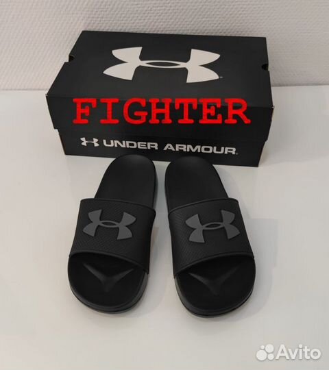 Шлёпанцы Under Armour чёрные