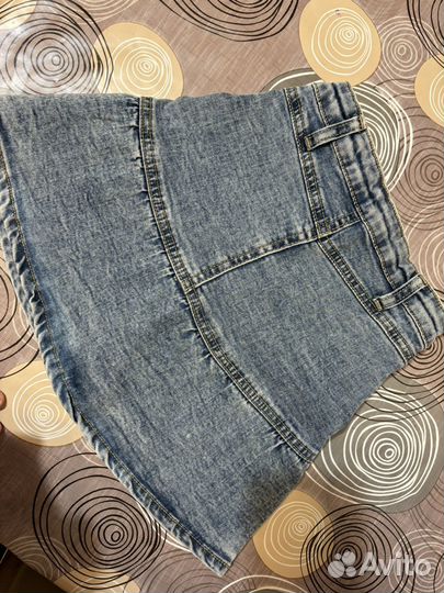 Юбка джинсовая