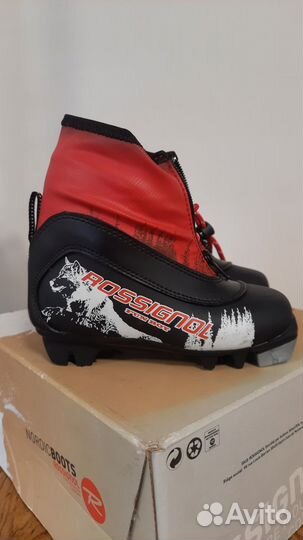 Лыжные ботинки rossignol детские NNN