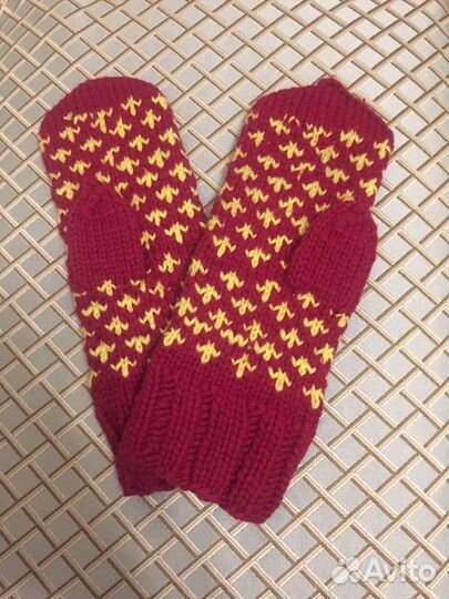 Варежки женские ручной работы, новые