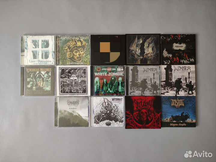 CD диски аудио Metal Rock (часть 3)