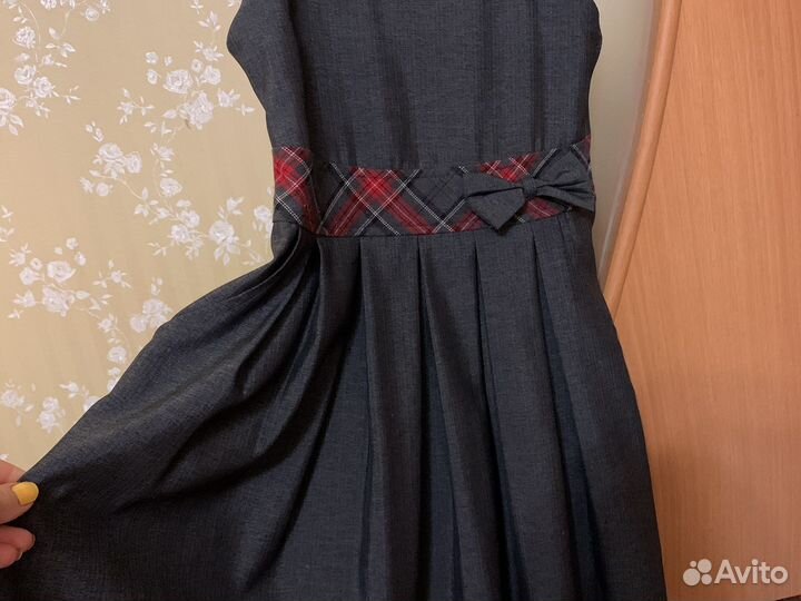 Школьный сарафан для девочки 122 128