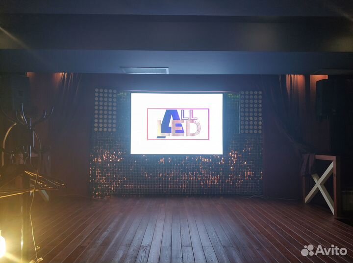 Светодиодный экран led для сцены 229*117см