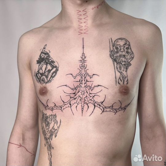 Татуировки в студии