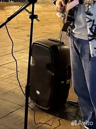 Портативная колонка комбоусилитель X-line nps-15A