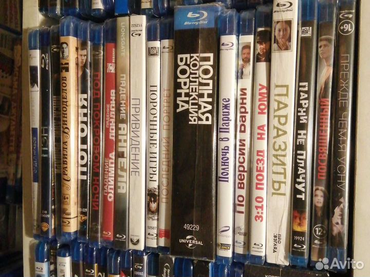 Блюрей диски лицензия П,Е,Ж,Т