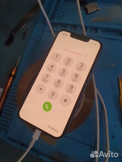 Дисплей iPhone 13 mini снятый