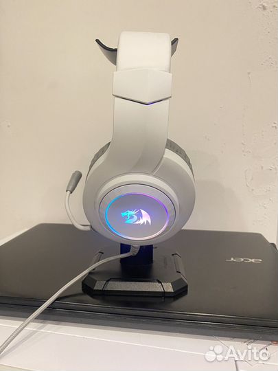 Игровые наушники redragon hylas новые