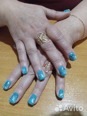 Наращивание ногтей с выездом на дом