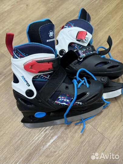 Коньки детские раздвижные