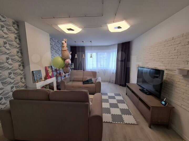 2-к. квартира, 66 м², 8/19 эт.