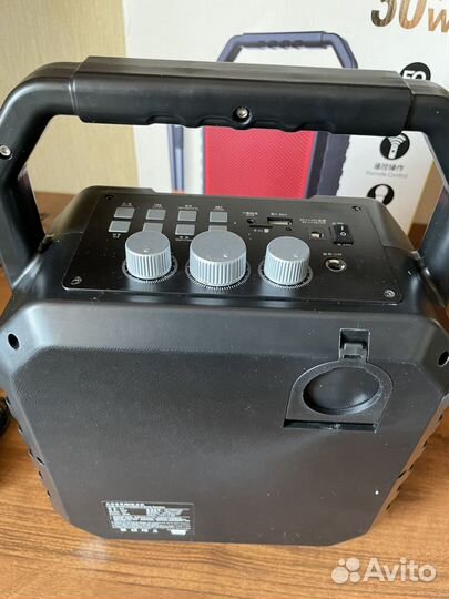 Колонка с караоке WI FI, AUX, USB, mini SD TF