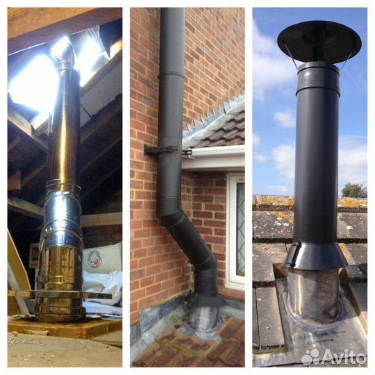 Дымоход для печей