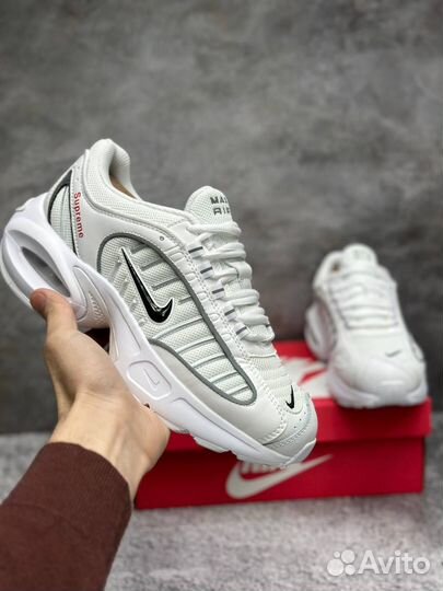 Кроссовки Supreme x Air Max Tailwind 4 White