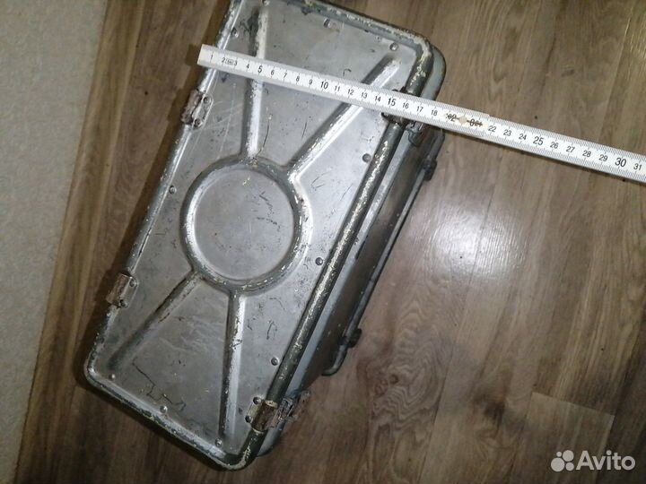 Ящик военный, алюминий, хаки, СССР
