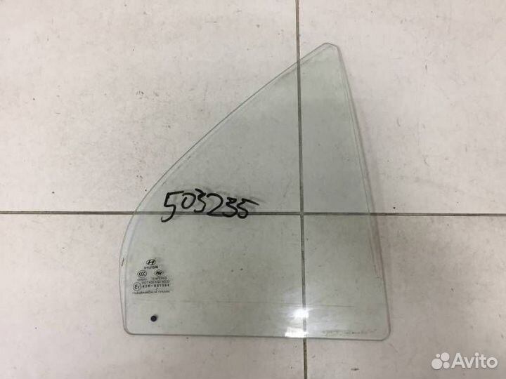 Стекло двери задней правой форточка Hyundai Accent