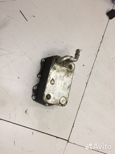 Радиатор масляный двигателя (Volkswagen Touareg)