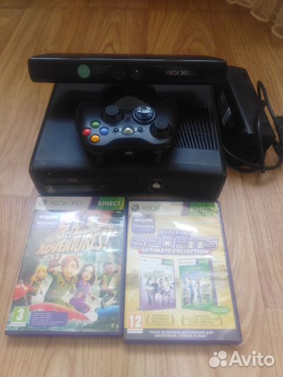 Xbox 360 с дисками
