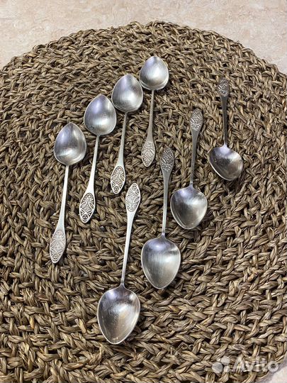 Чайные ложки мельхиор СССР