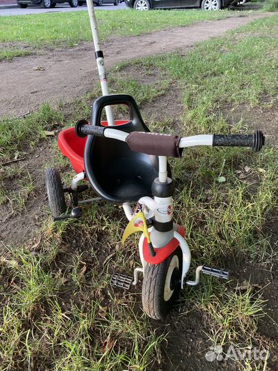 Детский велосипед с родительской ручкой Puky