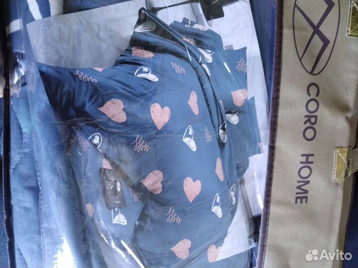 Постельное белье с готовым одеялом