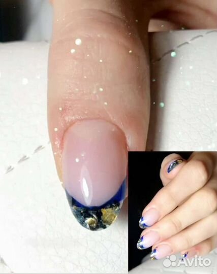 Наращивание ногтей на дому