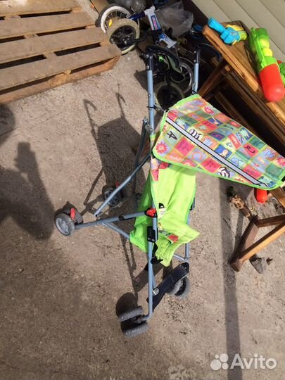 Коляска трость