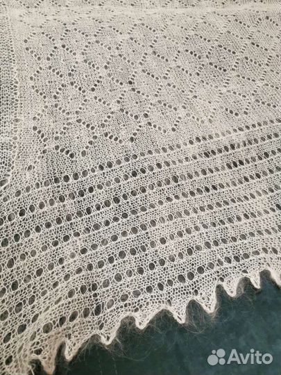 Оренбургский Платок палантин шаль пуховая