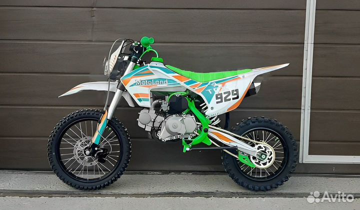 Питбайк Motoland TCX125 E зеленый