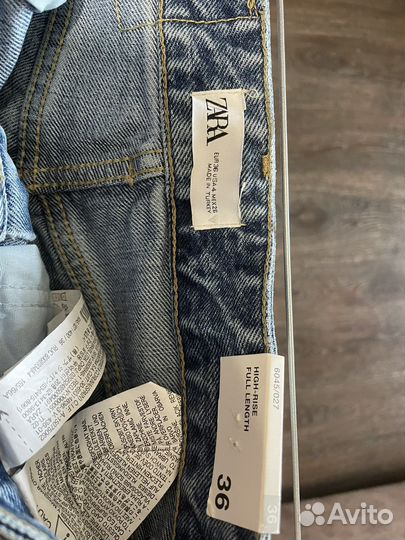 Джинсы zara 36