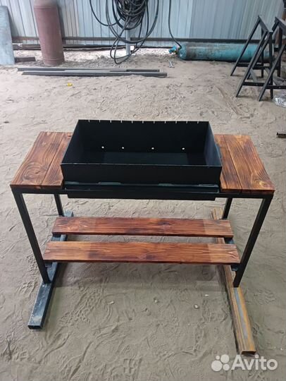 Мангал в стиле loft