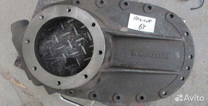 Картер редуктора среднего моста (Крышка) howo,shaa
