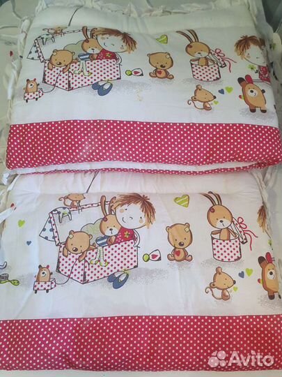 Бортики в детскую кроватку