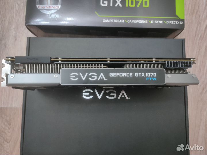 Видеокарта GTX 1070 evga ftw