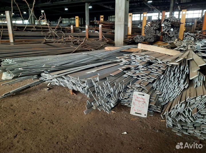 Полоса металлическая 100х4, 6 м Ст3